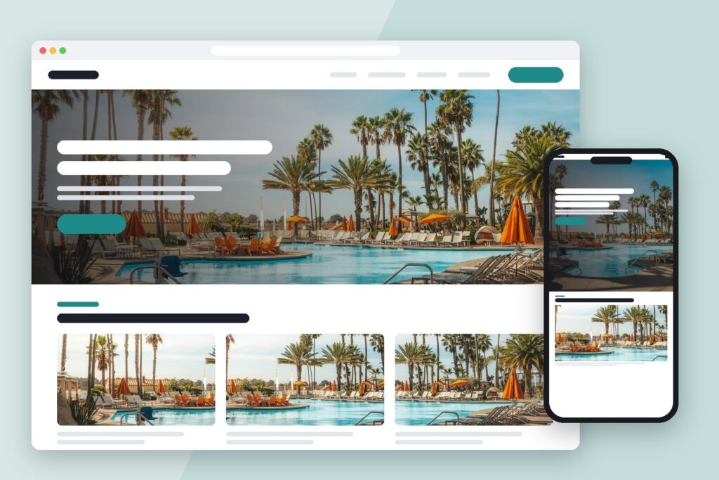 Hotel and Resort Website Design: Rooms, Booking and Photos